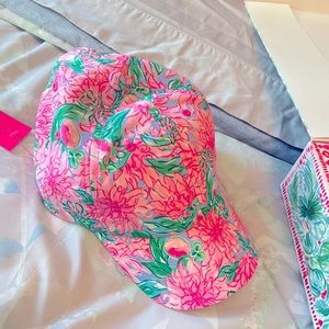 lilly pulitzer luxletic pink hat